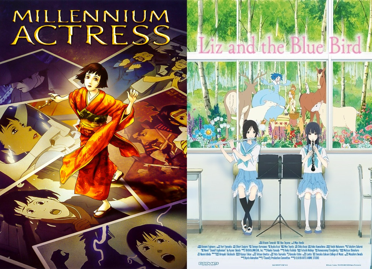 Posters for Millenium Actress and Liz and the Blue Bird