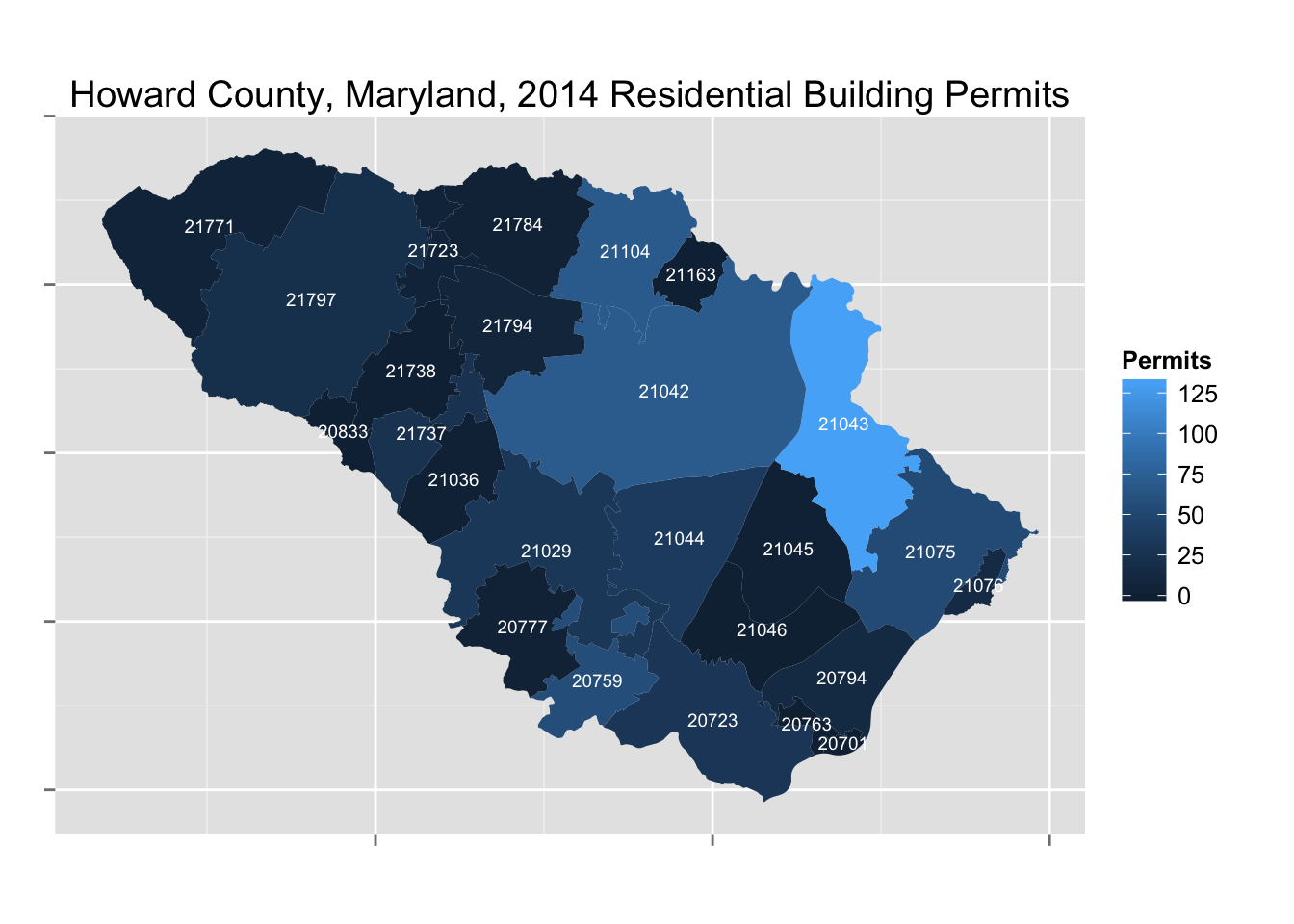 Fun With Howard County Building Permit Data Civility And Truth