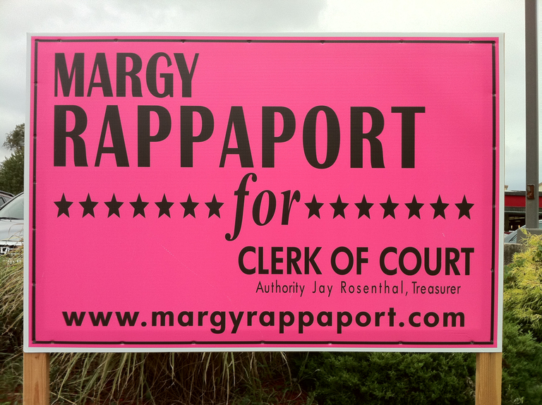 Margy Rappaport for Clerk of Court (2010)